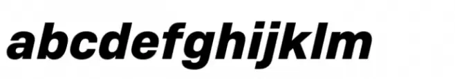 Monto Screen Extra Bold Italic