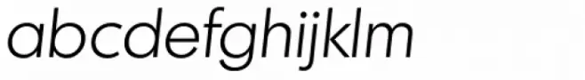 Montreal TS Light Italic
