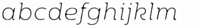 Moreno Rust Two XThin Italic
