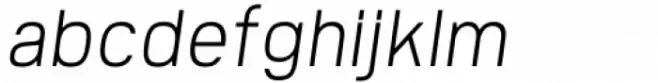 Mula Slim ExtraLight Italic