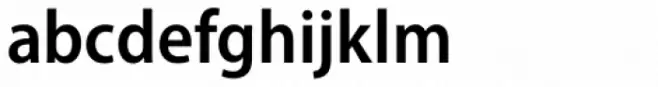 Myriad Pro SemiCond SemiBold