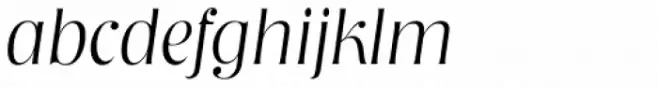Nashville Serial ExtraLight Italic