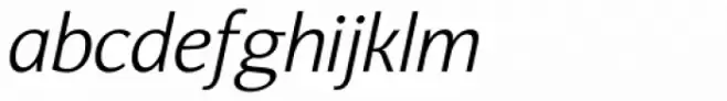 Nat Grotesk Light Italic