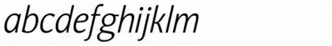 Nat Grotesk Nar Light Italic
