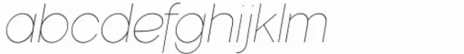 Nemorosa Thin Italic