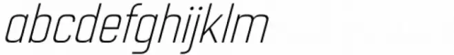 Neo Strada Extra Light Italic