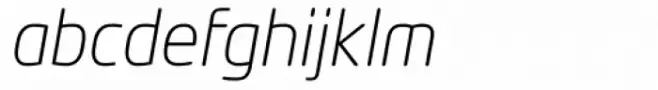 Neo Tech Light Italic