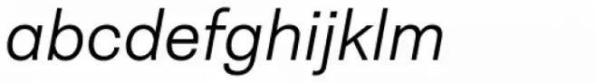 Neogrotesk Essential Alt Light Italic