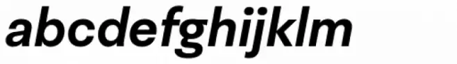 Neogrotesk Essential Bold Italic