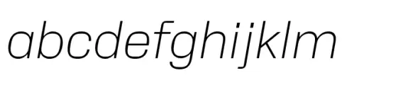 Neue Alter Light Italic