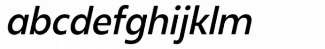 Neue Reman Gt Medium Semi Condensed Italic