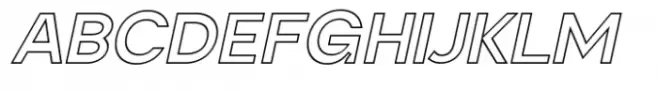 New Future Italic Outline