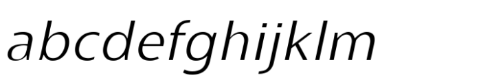 Ninova Pro Extralight Italic