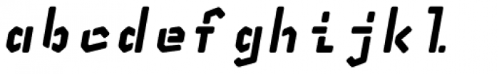 NK Fracht Round Black Italic