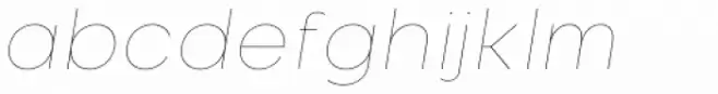Nominee Hairline Italic