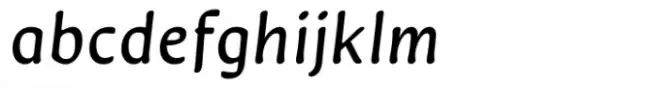 Novaletra Sans CF Regular Italic