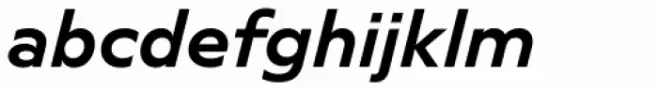 Novera Modern Bold Italic