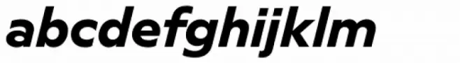 Novera Modern Extra Bold Italic