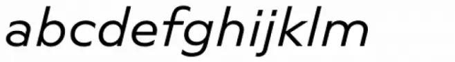Novera Modern Regular Italic