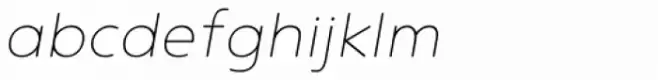 Noyh R ExtraLight Italic