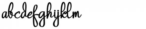 Nozomi Handwriting Script Bold