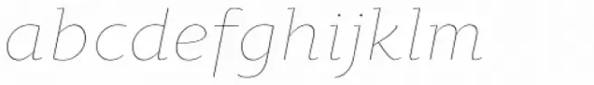 Oksana Text Std Thin Italic