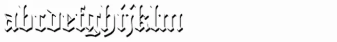 Old English Only Shadow D