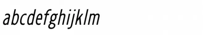 Olpal Sans Regular Oblique