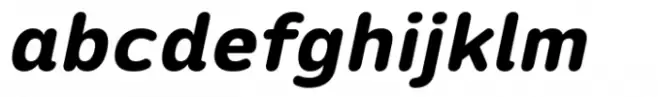 Opun Loop Bold Italic