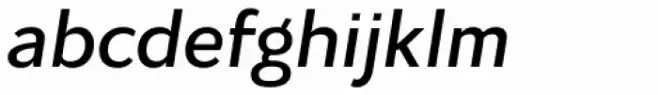 Osnova Pro Medium Italic