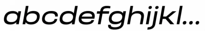 Otoiwo Grotesk Extended Medium Italic