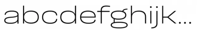 Otoiwo Grotesk Wide Extra Light