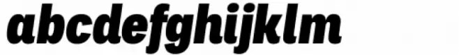 Palo Condensed Extrabold Italic