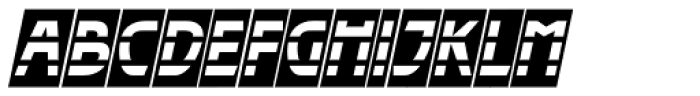 Paris Metro Reverse Italic