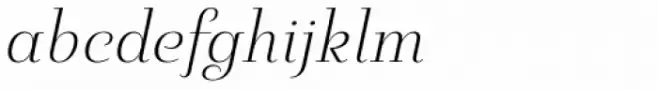Pauline Didone Light Italic