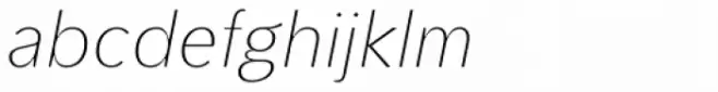 Pelita Grande Thin Italic
