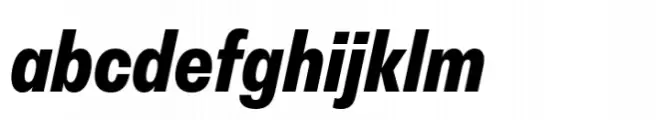 Peridot PE Narrow Black Italic