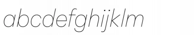 Peridot PE Thin Italic