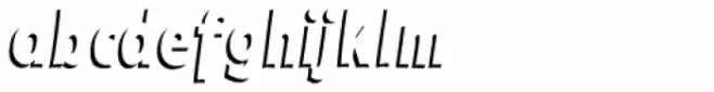 Pesto Fresco Italic Shadow down left