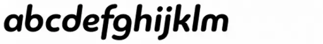 PF Bague Round Pro Bold Italic