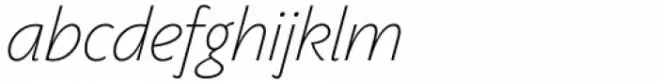 Phrasa Ultra Light Italic