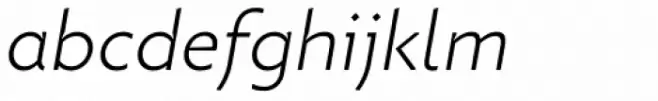 Picadilly Ultra Light Italic