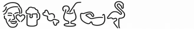 Plakato Pro Neon Dingbats