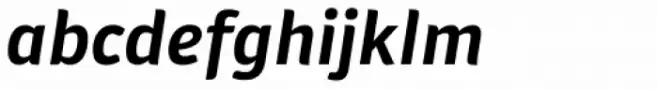 Plantago Extended Bold Italic