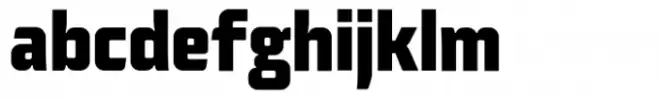 Plasma Extra Bold Condensed