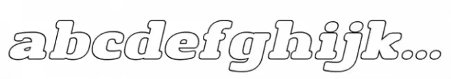 Ports Play Outline Semi Expanded Italic