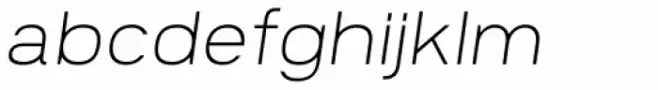 Prayuth ExtraLight Italic