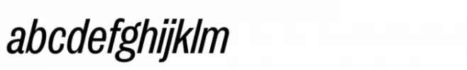 Publish Gothic Condensed Std Medium Italic