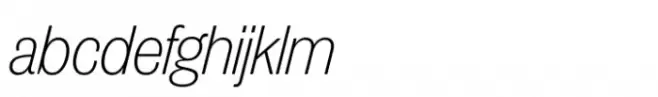 Publish Gothic Std Extralight Italic