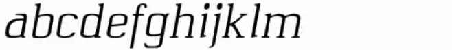 Quatsity Light Italic